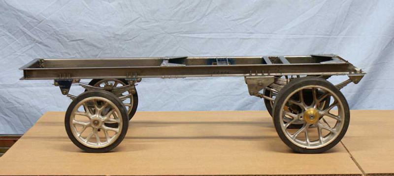 Part-built 2 inch scale Clayton wagon c/w boiler