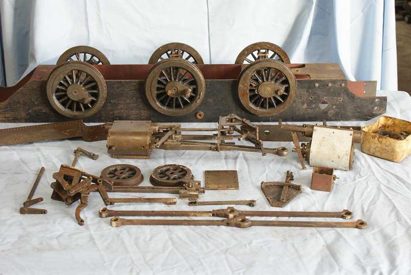 Parts for 5 inch gauge 2-6-2