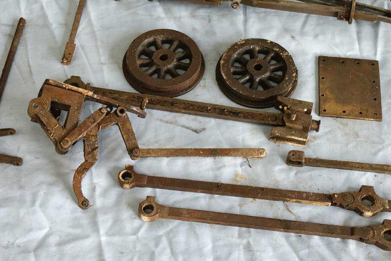 Parts for 5 inch gauge 2-6-2