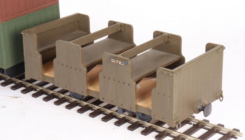 Pair of 45mm narrow gauge coaches