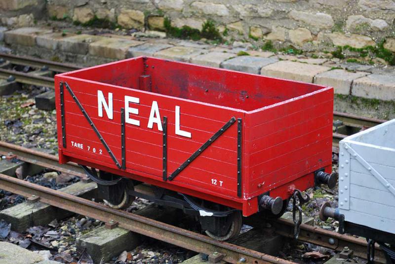 7 1/4 inch gauge open wagon(Neal)