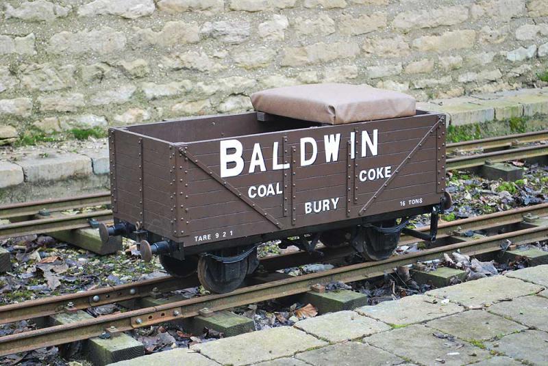 7 1/4 inch gauge open wagon(Baldwin)