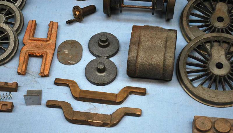 3 1/2 inch gauge Britannia castings