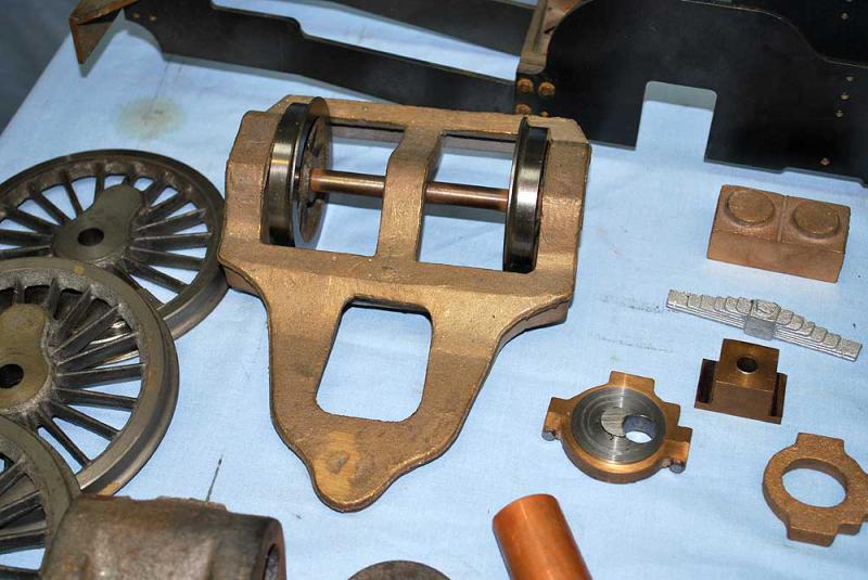 3 1/2 inch gauge Britannia castings