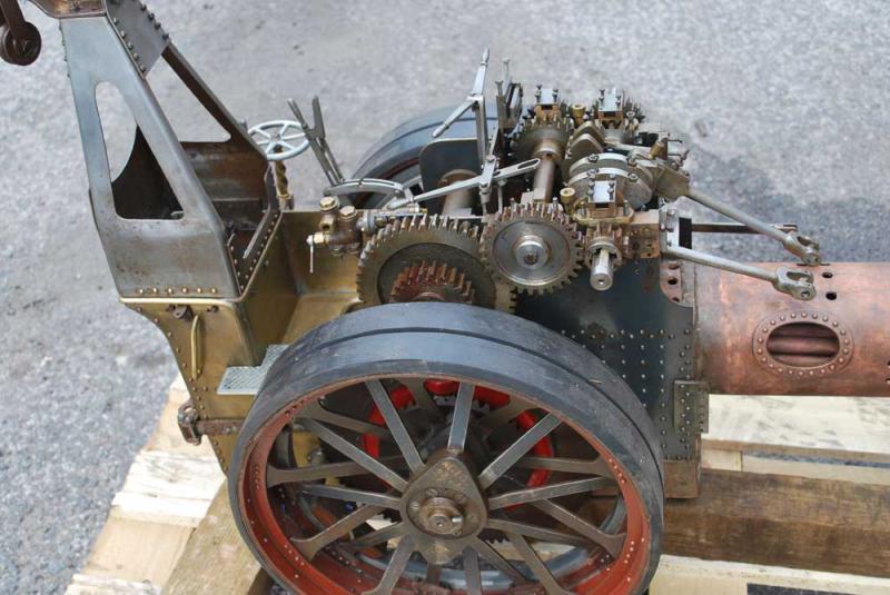 2 inch scale part-built Fowler DCC Showmans engine