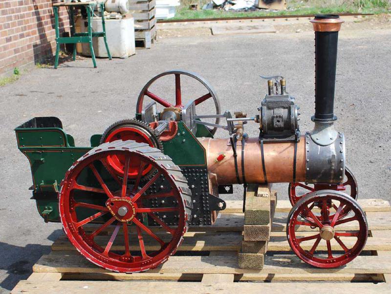 3 inch scale part-built Burrell agricultural engine