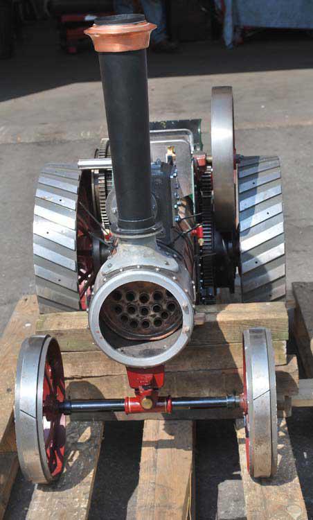 3 inch scale part-built Burrell agricultural engine