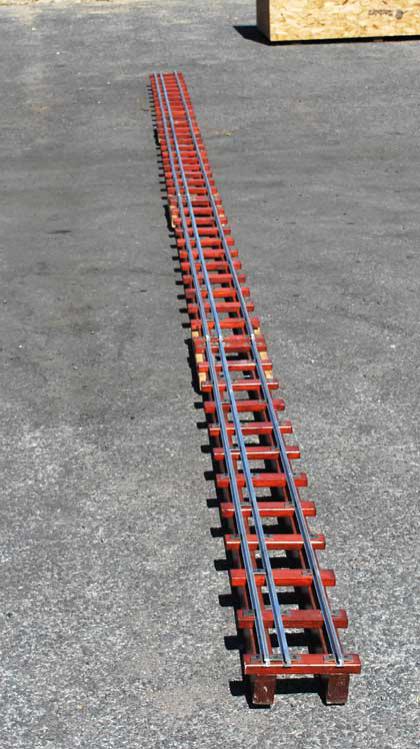Portable 3 1/2 & 5 inch gauge track panels