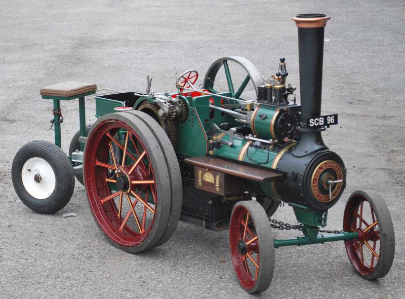 4 1/2 inch sale Burrell traction engine
