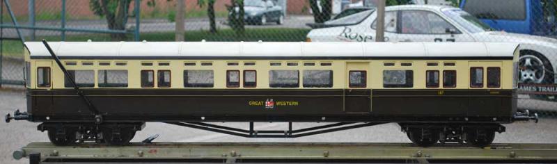 5 inch gauge GWR Autocoach