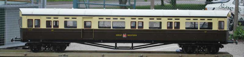 5 inch gauge GWR Autocoach