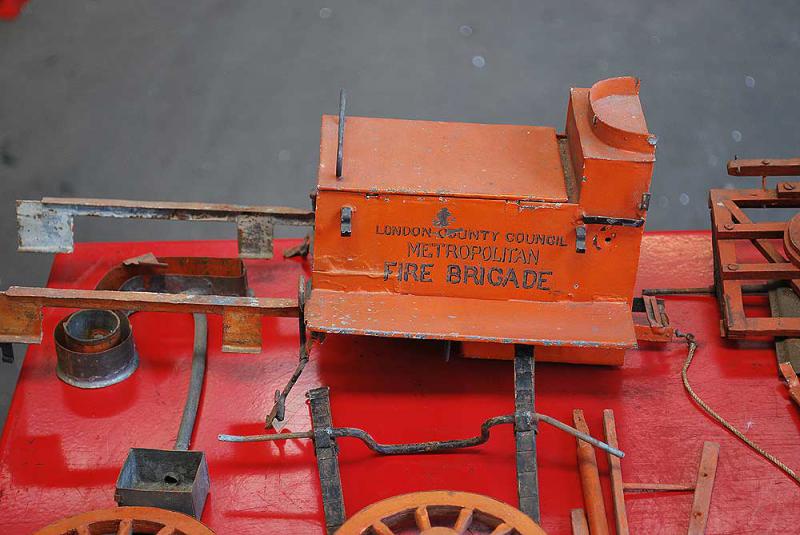 part-built Horse-drawn fire engine