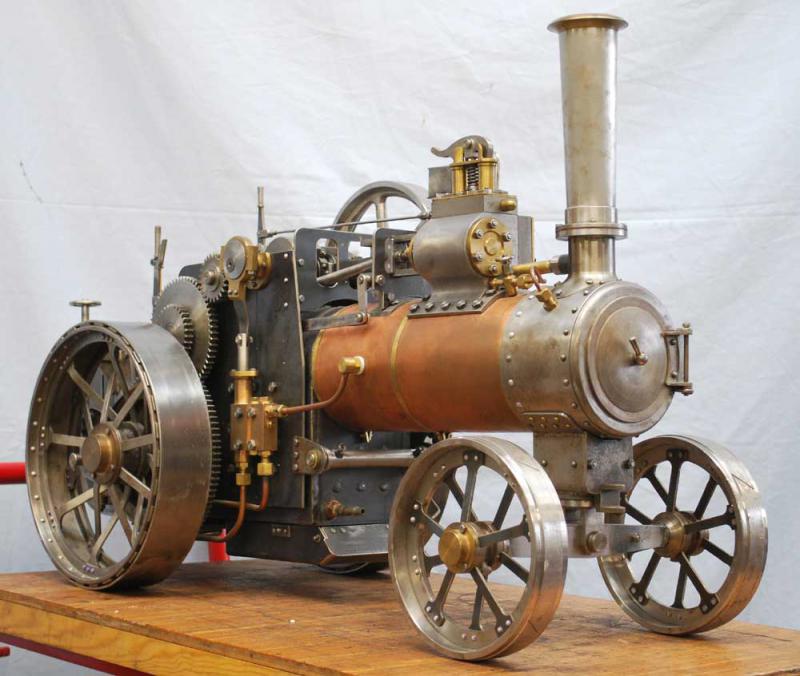 Part-built 2 inch scale Minnie traction engine