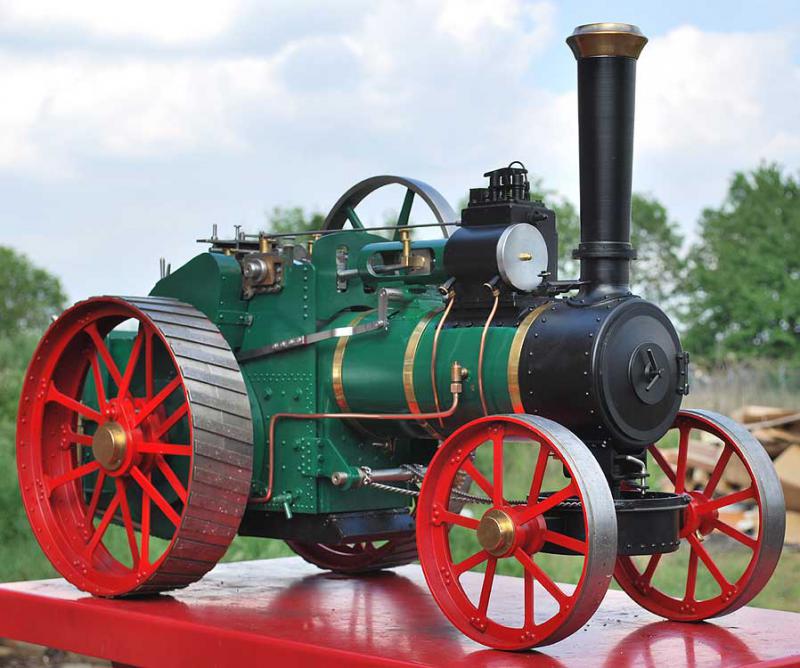 2 inch scale Ruston traction engine