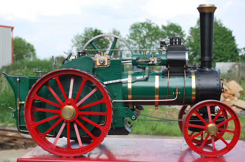 2 inch scale Ruston traction engine