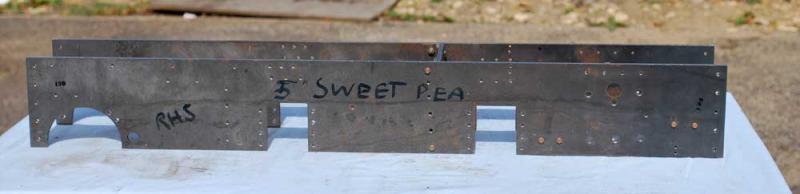 5 inch gauge Sweet Pea castings & boiler kit