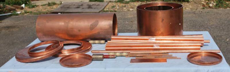 5 inch gauge Sweet Pea castings & boiler kit