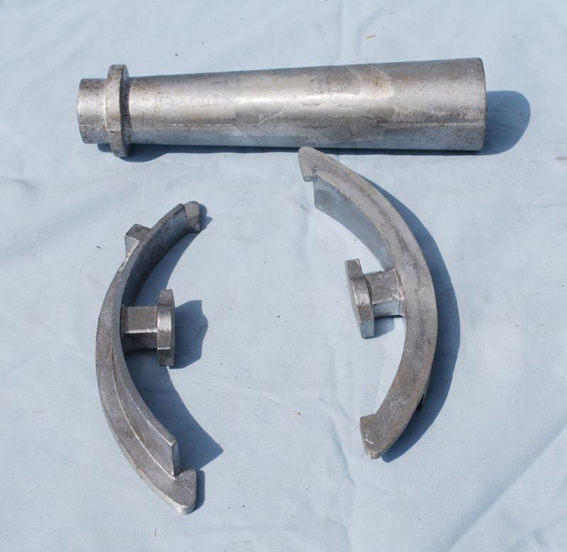 Set 2 inch Burrell roller castings with boiler material