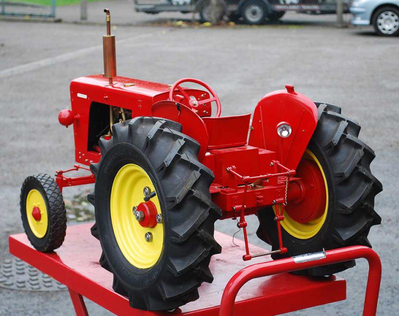 3 inch scale David Brown tractor
