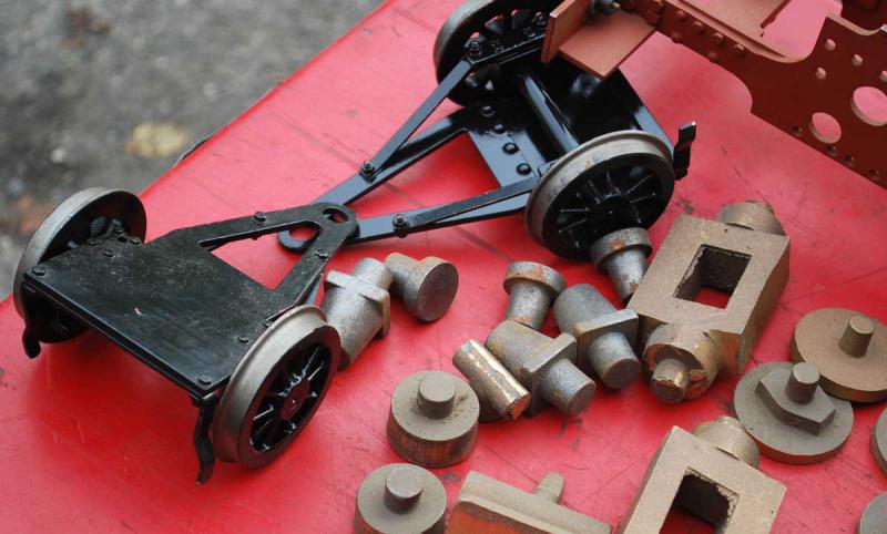 Parts for 3 1/2 inch gauge GWR small Prairie