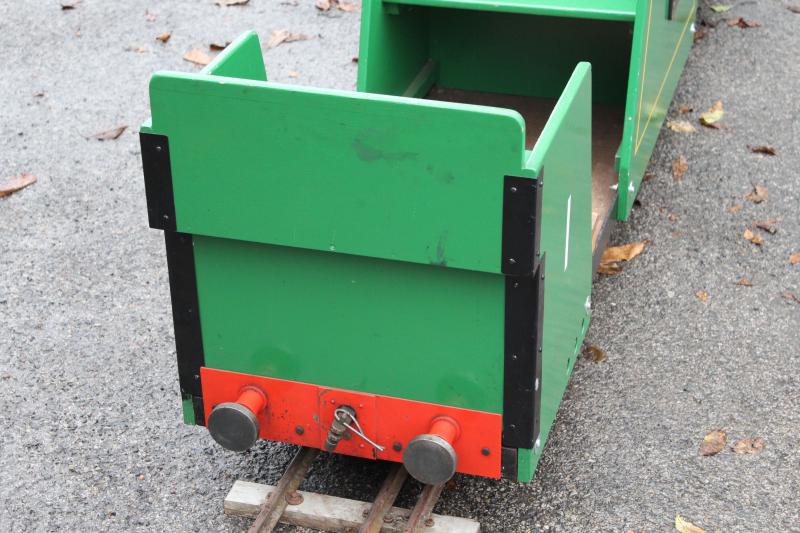 7 1/4 inch gauge ride-in passenger carriage