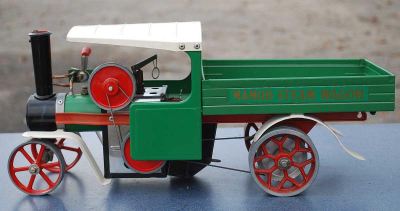 Mamod spirit-fired wagon
