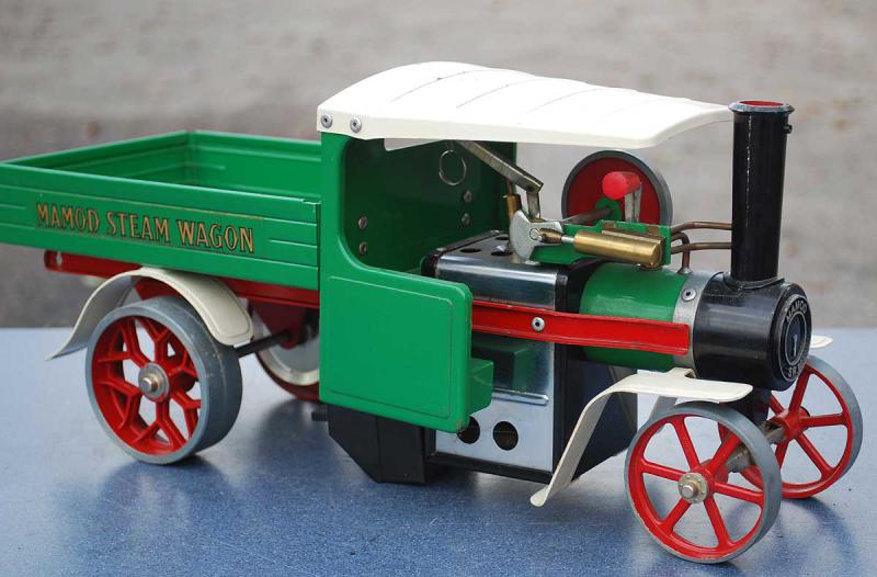 Mamod solid fuel-fired wagon