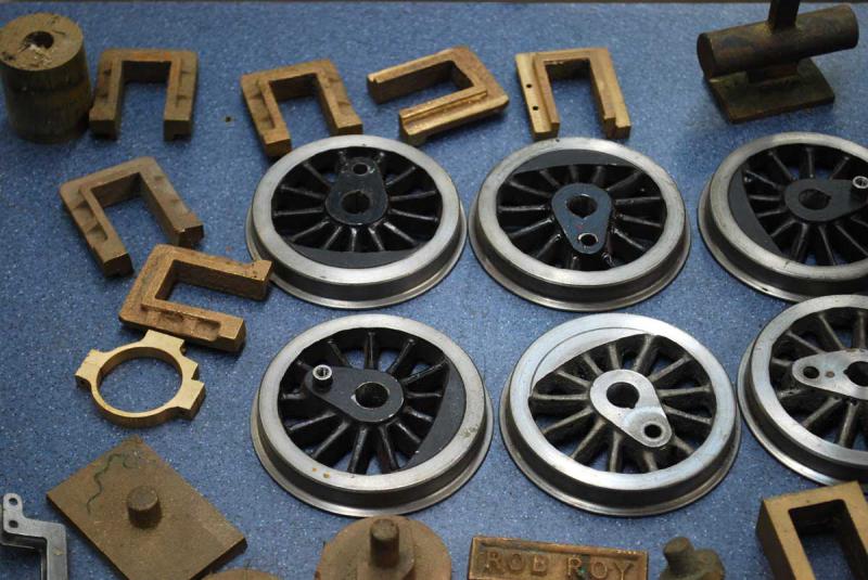 3 1/2 inch gauge Rob Roy castings, boiler parts