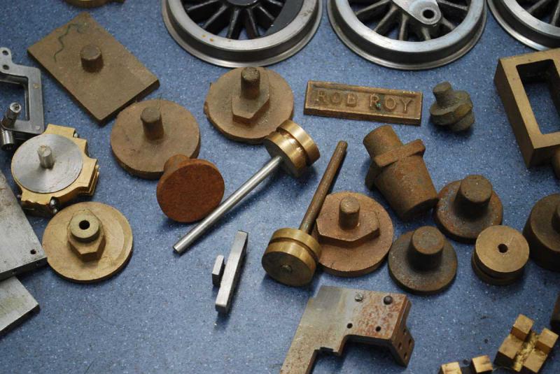 3 1/2 inch gauge Rob Roy castings, boiler parts
