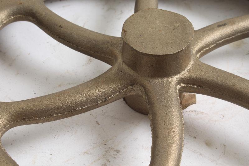 9 inch bronze flywheel casting