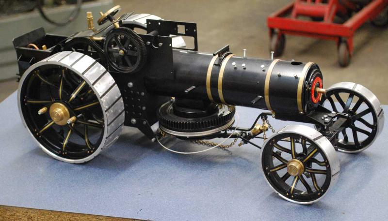 New part-assembled Markie ploughing engine