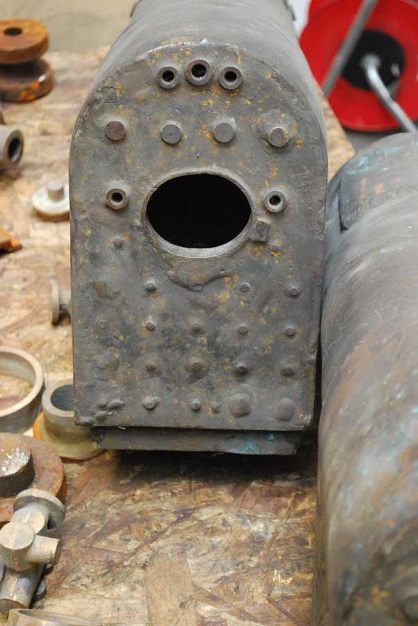 2 inch scale Fowler DCC boiler & castings