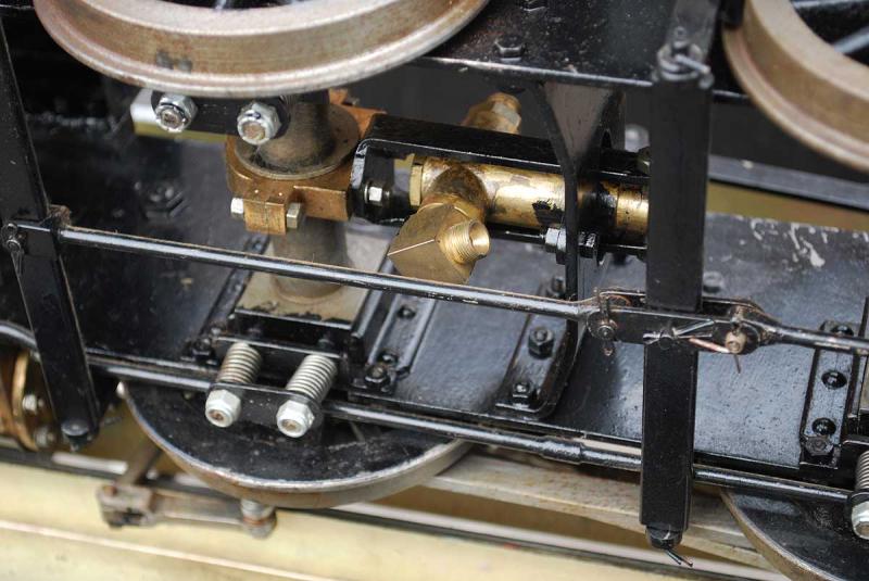 5 inch gauge 0-4-0 Walschaert's gear chassis