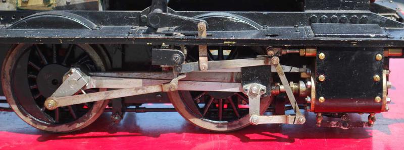 5 inch gauge Walschaert's gear 0-4-0 chassis