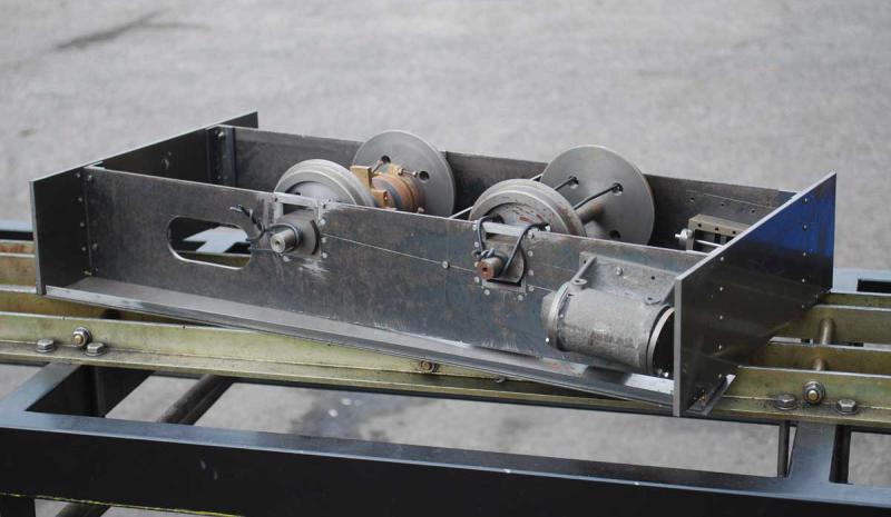 5 inch narrow gauge chassis with part-built boiler