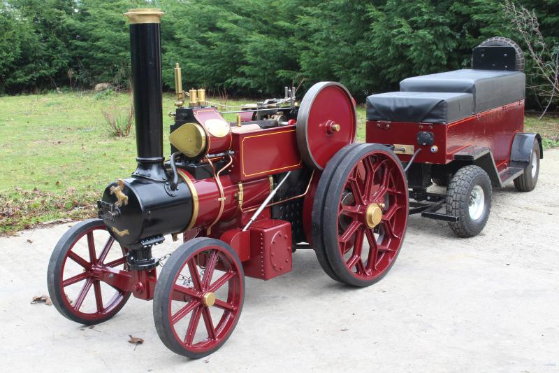 3 inch scale Aveling & Porter steam tractor