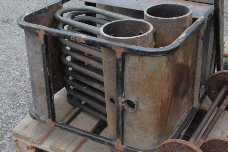 Twin drum water tube boiler