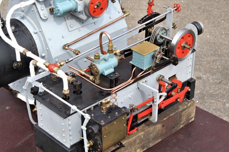 Yarrow boiler steam plant