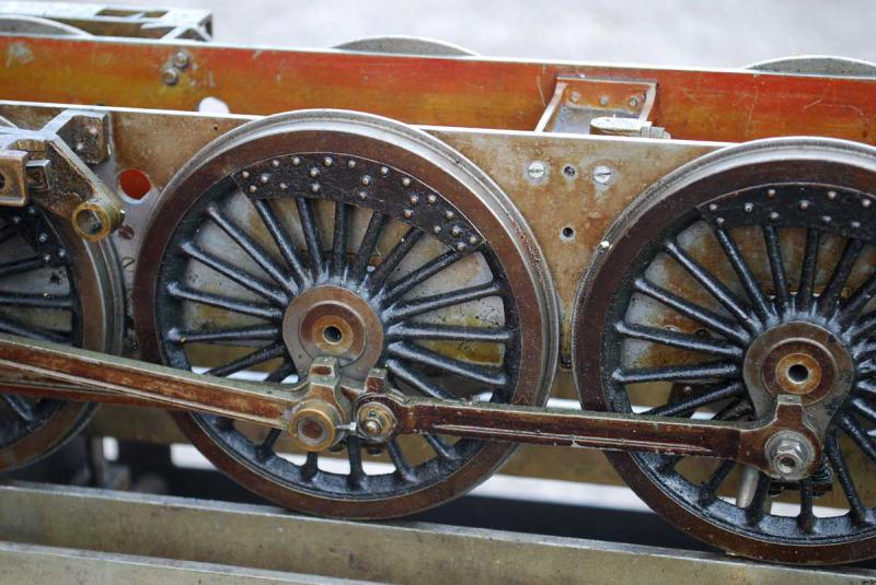3 1/2 inch gauge LMS Duchess chassis