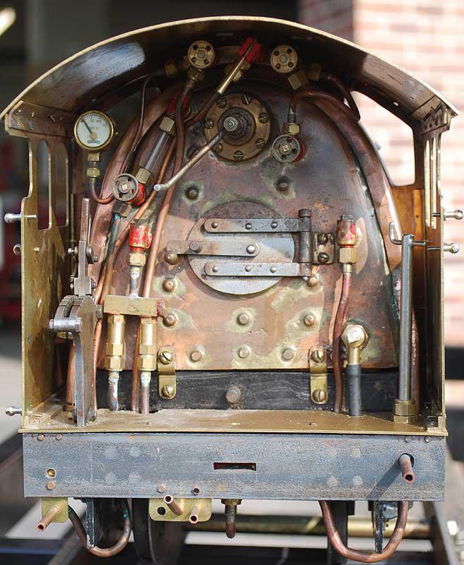 3 1/2 inch gauge LNER V2 without tender