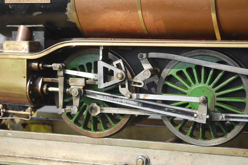 3 1/2 inch gauge LNER V2 without tender