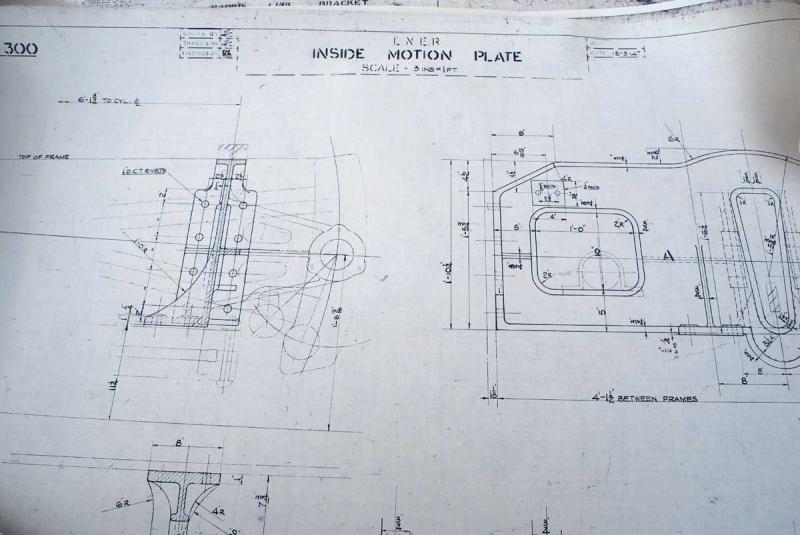 7 1/4 inch gauge A1 chassis with set works drawings