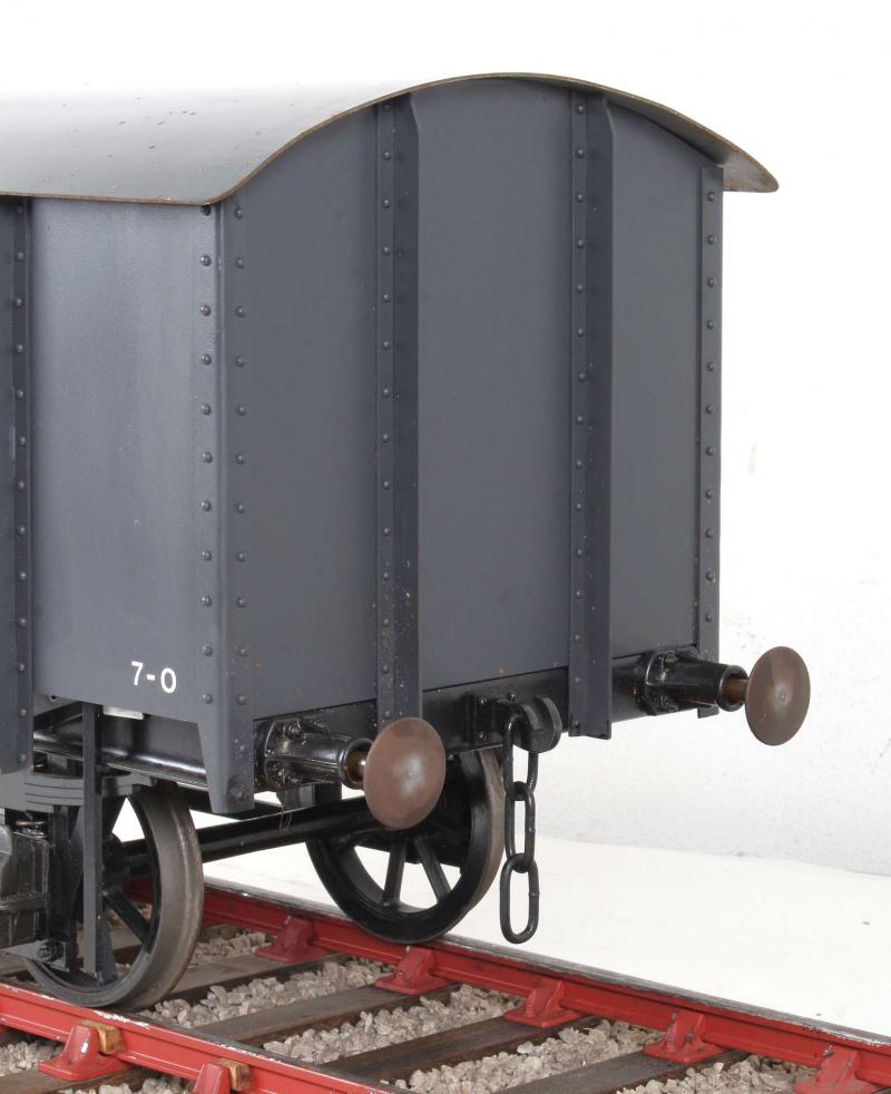 5 inch gauge GWR gunpowder wagon