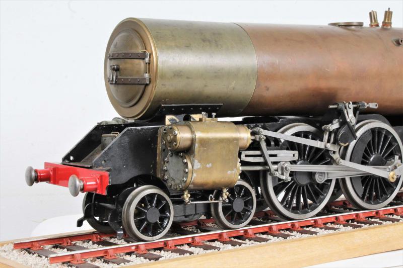3 1/2 inch gauge "Britannia" with boiler & tender