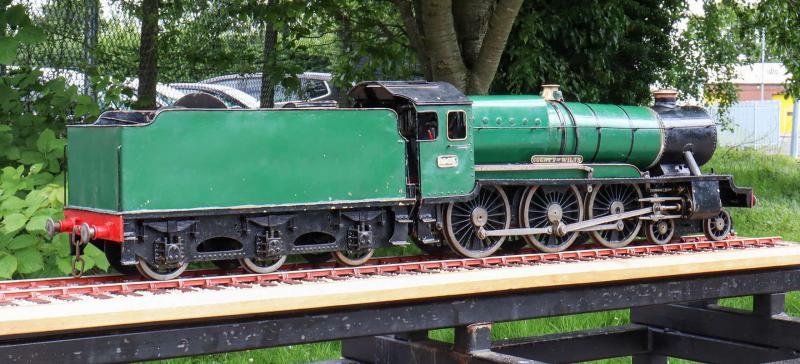 3 1/2 inch gauge "County of Wilts" 4-6-0