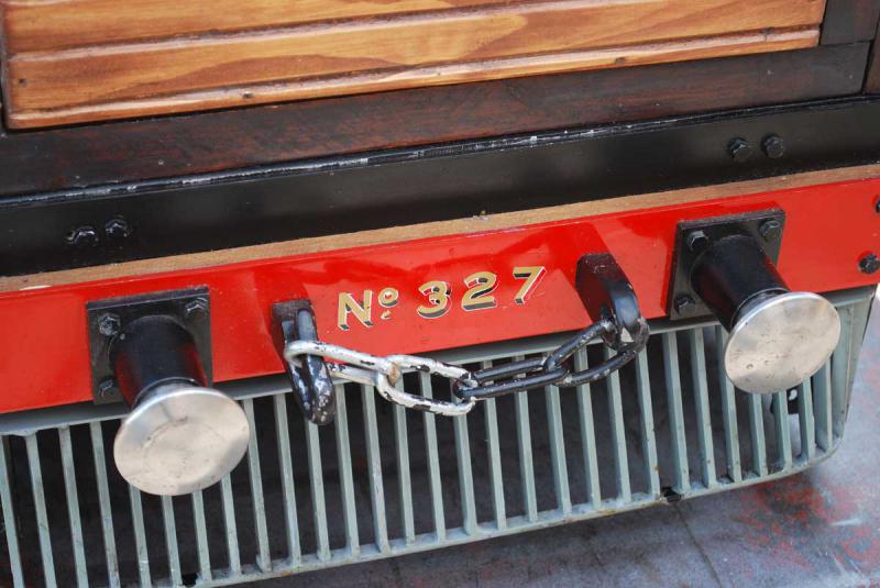 7 1/4 inch gauge LNER petrol-hydraulic tram