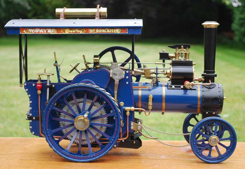 Maxwell Hemmens agricultural traction engine