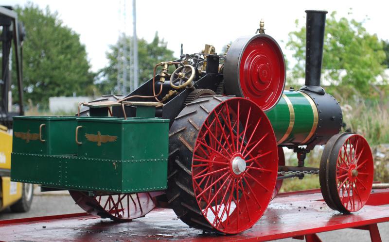2 inch scale Case traction engine