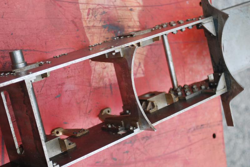 5 inch gauge GWR King frames & driving wheel castings
