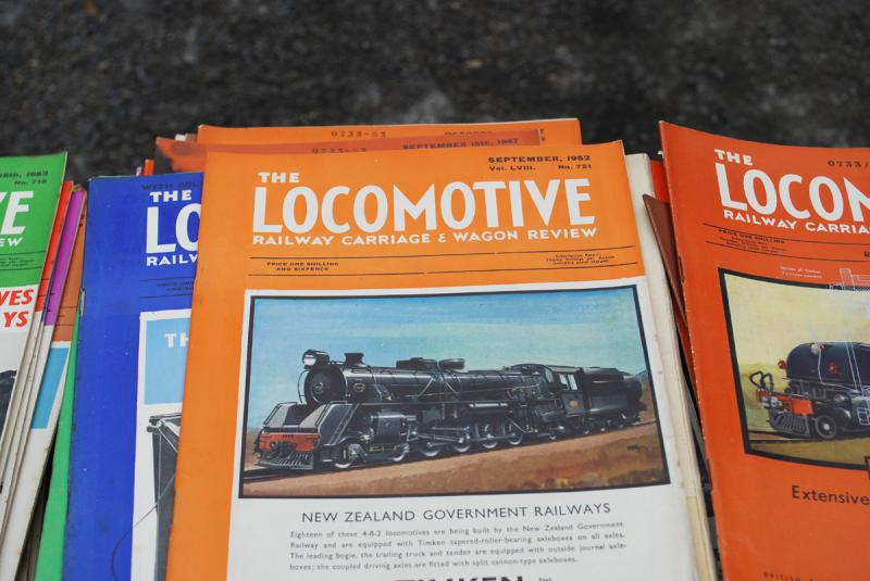 Quantity of Railway Magazines- Railway Pictorial & The locomotive
